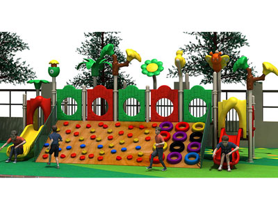 Wooden Climbing Playground Equipment for Kids MP-013